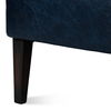 Drake Distilled Leather Chair, Blue thumbnail 7