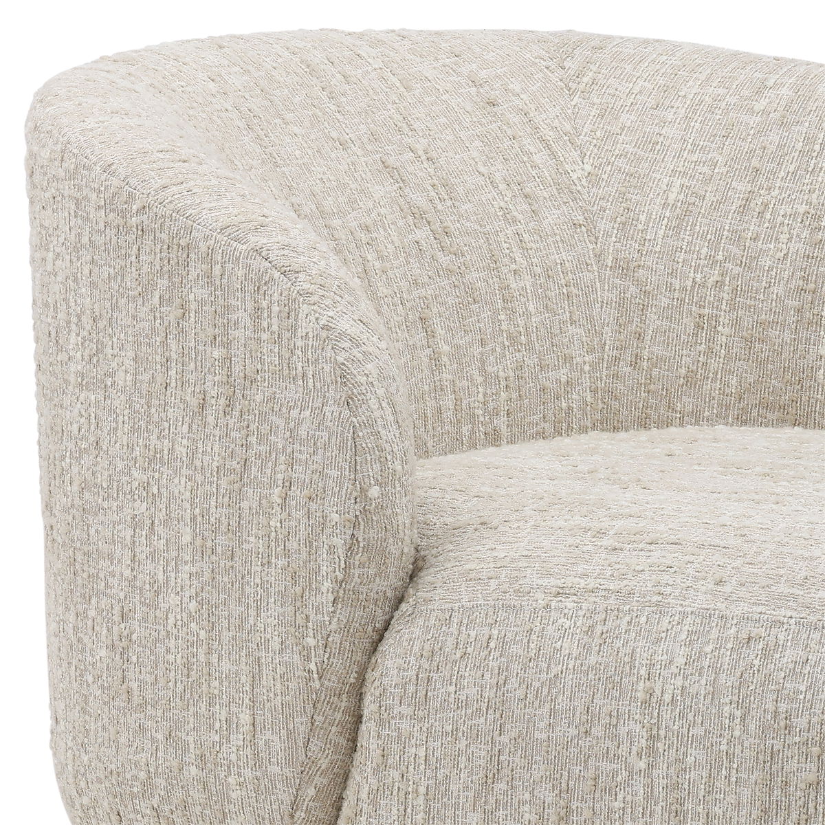 Romy Chaise Beige, Chaise Lounges & Daybed by Dovetail, 34" width x 29" height x 64.5" depth View 7