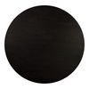 Povera Round Dining Table Black, by Moe's Home, 48" width x 30" height x 48" depth thumbnail 3