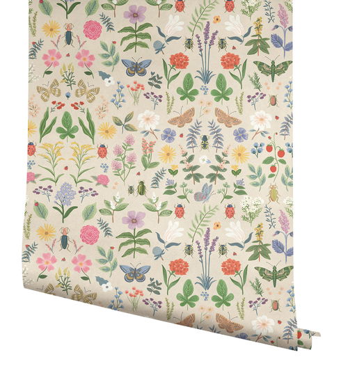 Curio Cream Peel & Stick Wallpaper