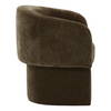 Ynes Dining Chair Olive, by Dovetail, 25.4" width x 30" height x 24.6" depth thumbnail 3