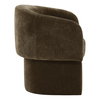 Ynes Dining Chair Olive, by Dovetail, 25.4" width x 30" height x 24.6" depth thumbnail 3