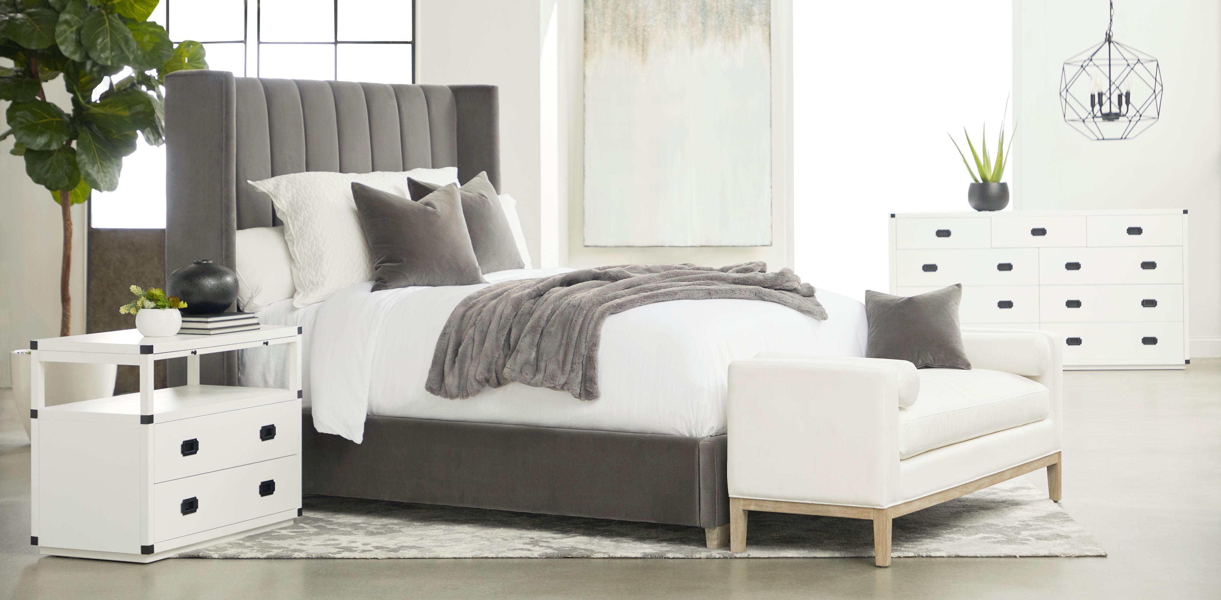 Keaton Upholstered Bench large image 
