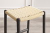 Leif counter height stool, Caviar, Counter & Bar Stool by Greenington, 18.26" length x 16" width x 26" height thumbnail 4