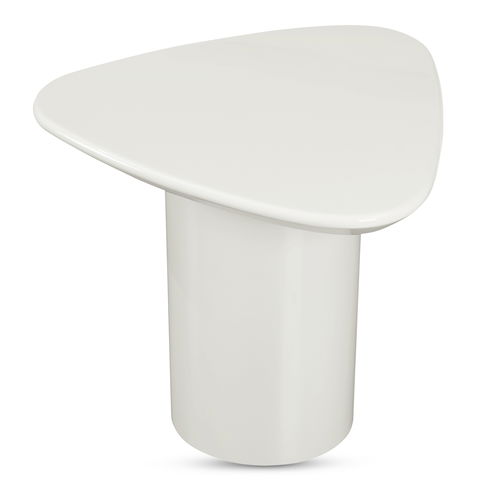 Eden Accent Table Ivory Lacquer