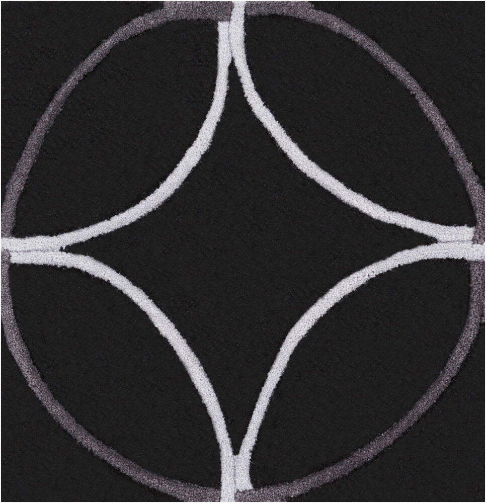 Cosmopolitan Handmade Rug, by Surya, 1'6" length x 1'6" width