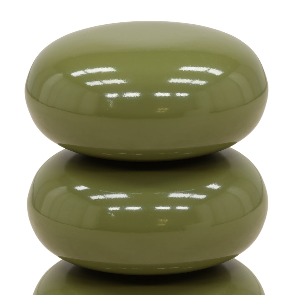 Alcott Side Table Green, Side & End Table by Dovetail, 13.3" width x 20.3" height x 13.3" diameter x 13.3" depth View 2