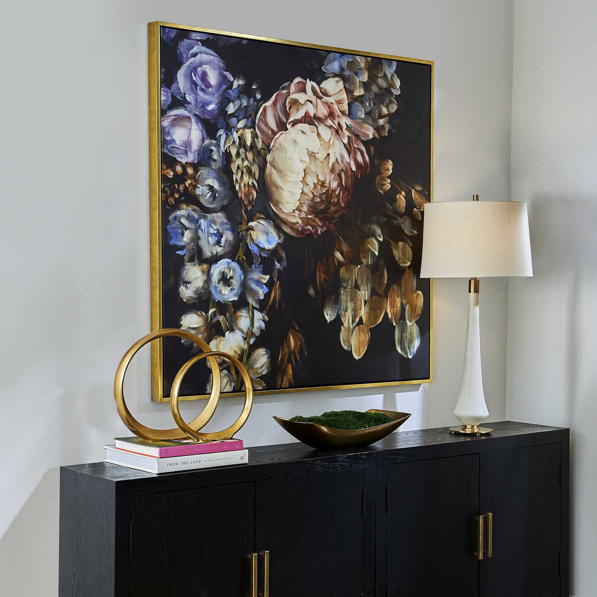 Natural Wonder Framed Floral Art, by Uttermost, 4'1.5" width x 4'1.5" height x 2" depth View 4
