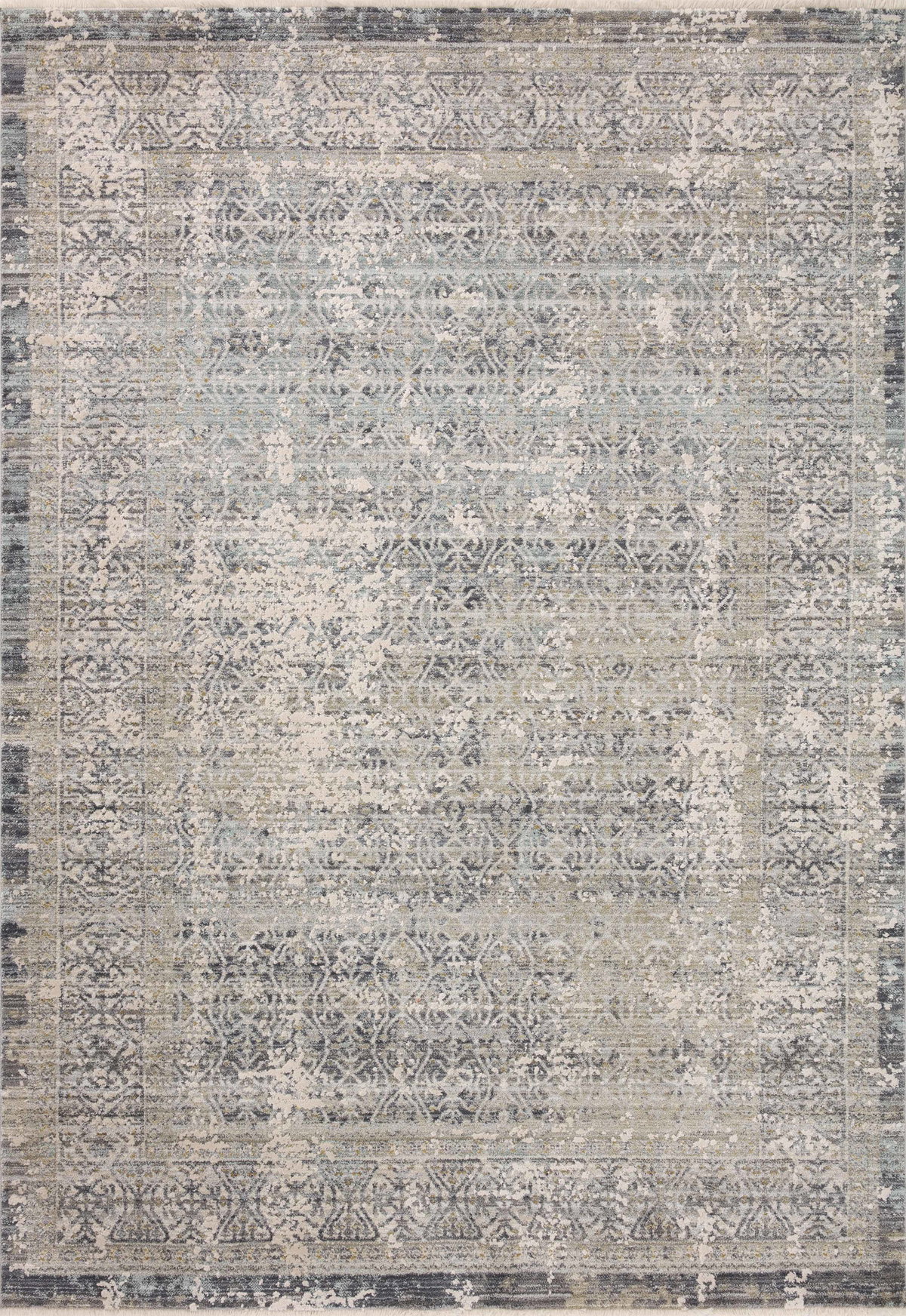 Amber Lewis x Loloi Alie Rug, 5'3" length x 5'3" width View 1