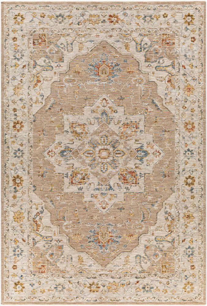 Reina Machine Woven Rug, by Surya, 9'6.17" length x 6'6.74" width