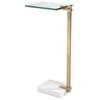Butler Brass Accent Table, Side & End Table by Uttermost, 11" width x 23.5" height x 8" depth thumbnail 7