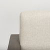 Sovereign Oatmeal Fabric Upholstered with Solid Wood Frame Accent Chair thumbnail 6