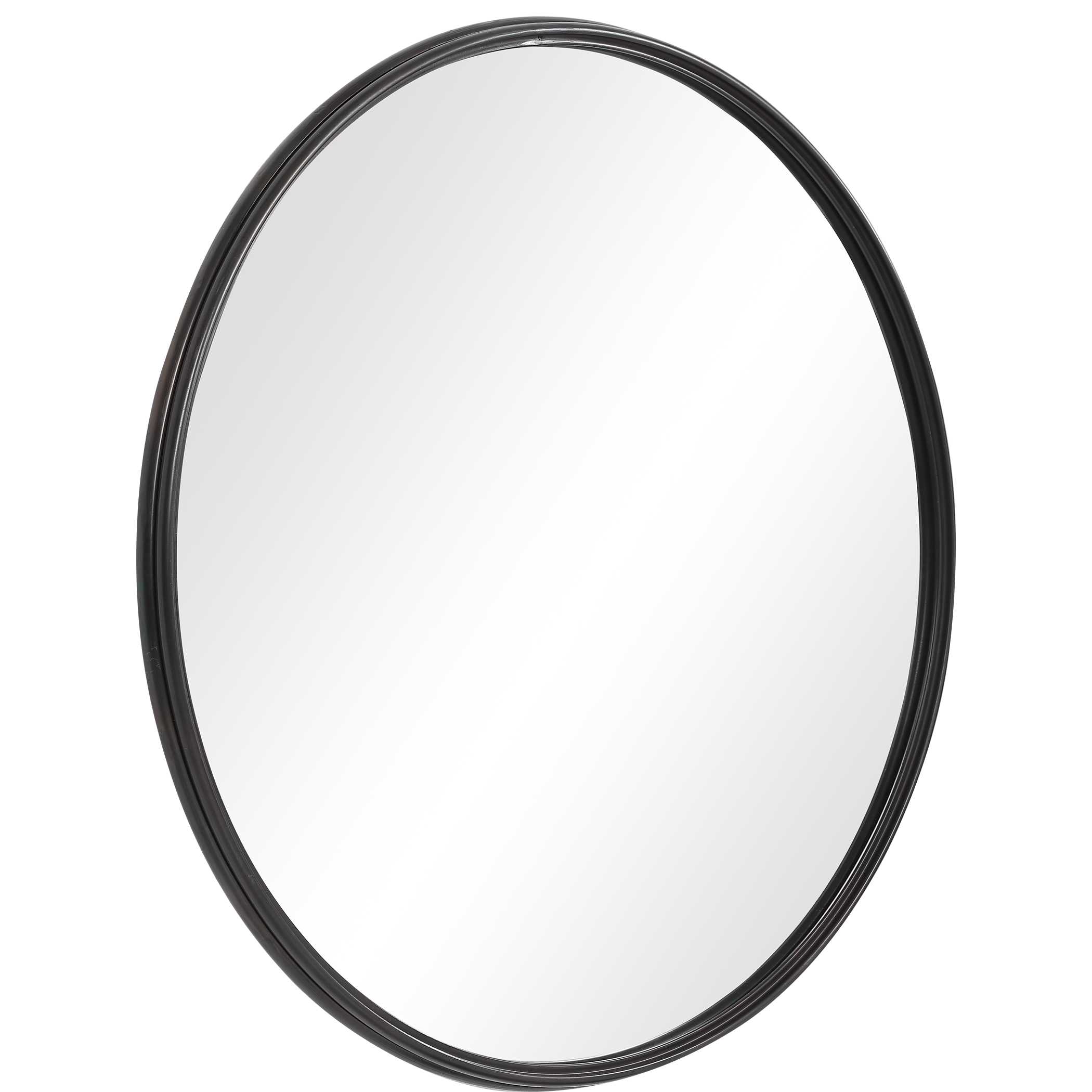Belham Round Iron Mirror large image 