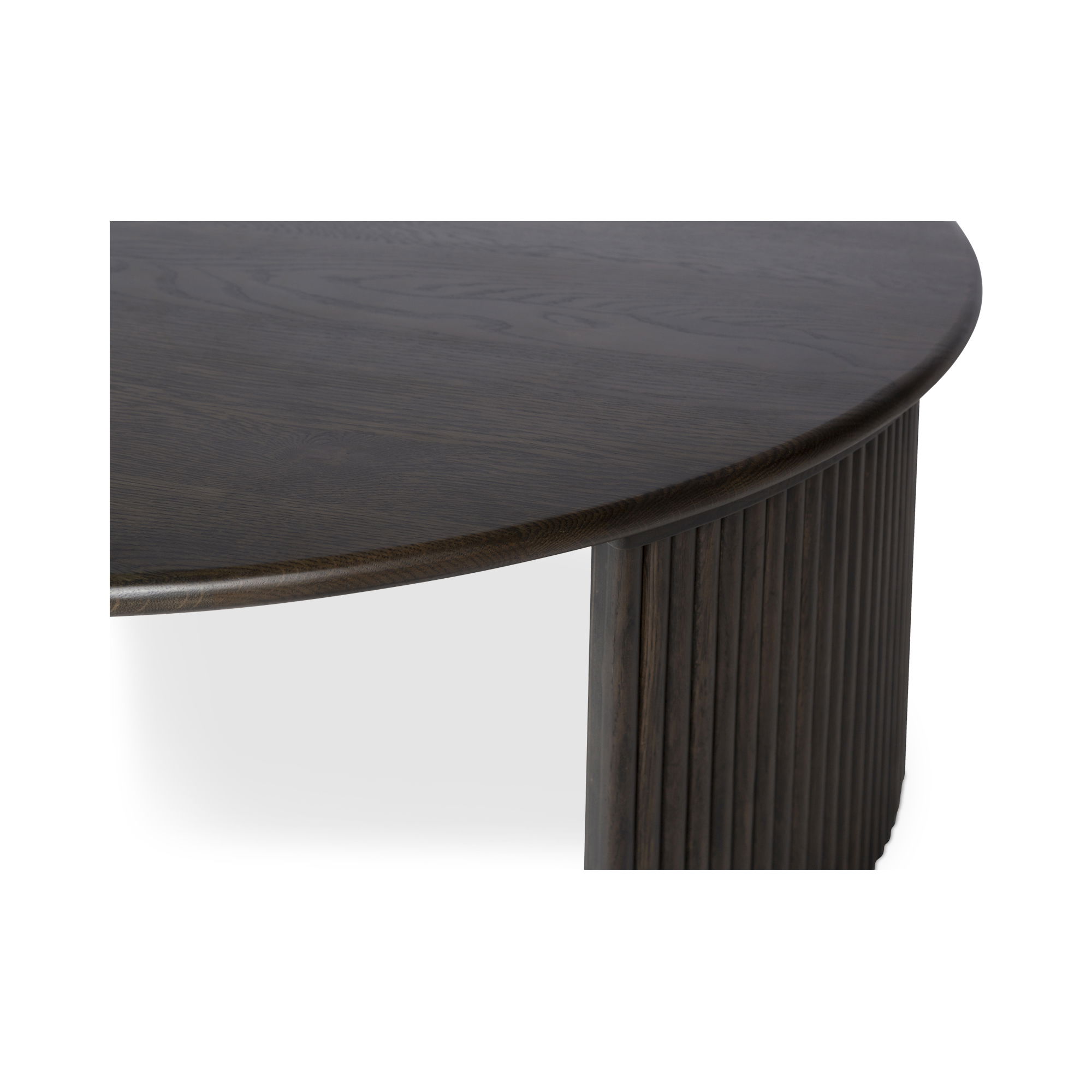 Penny Large Coffee Table Dark Brown large image 