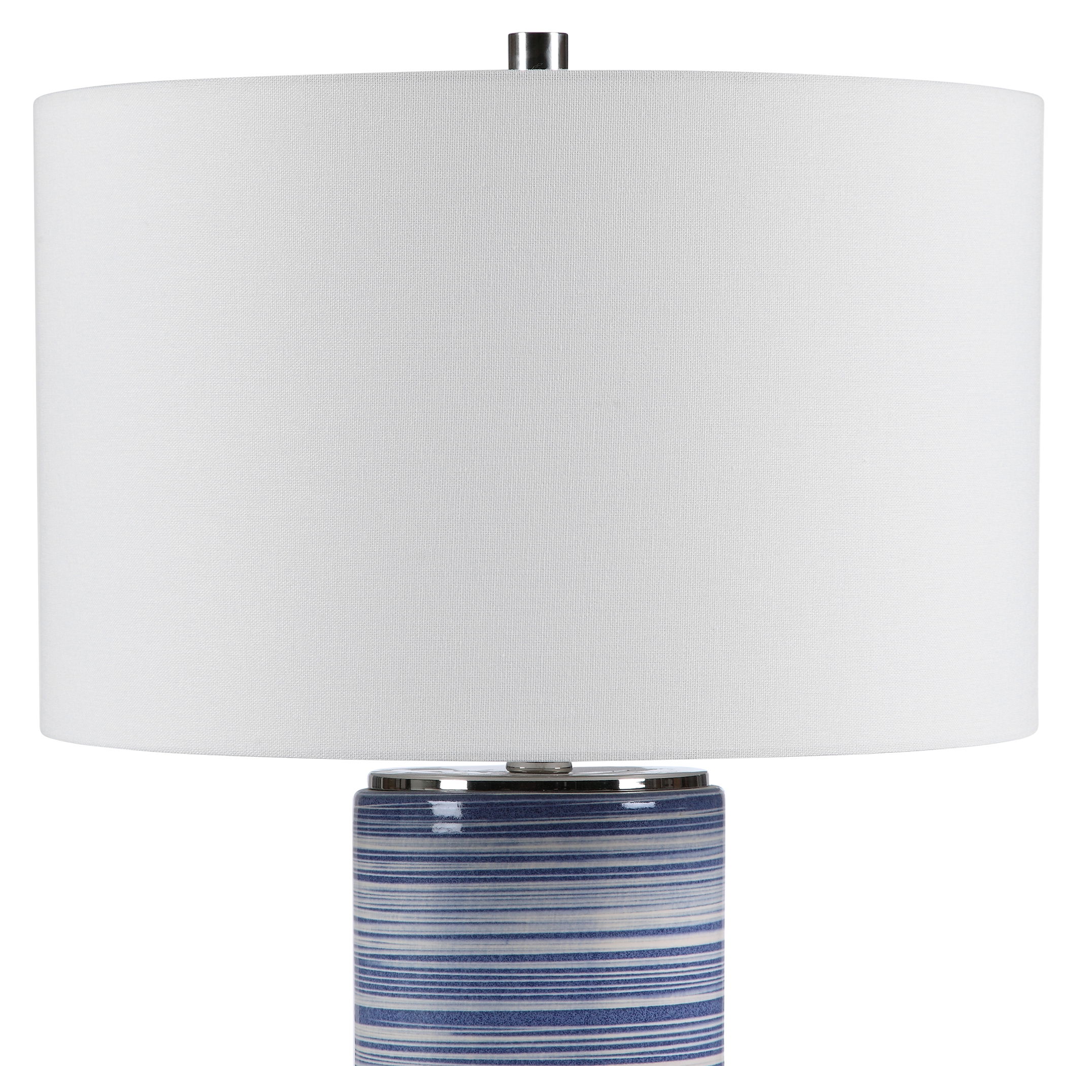 Montauk Striped Table Lamp large image 