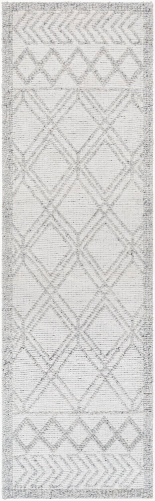 Napoli Handmade Rug, by Surya, 8' length x 2'6" width