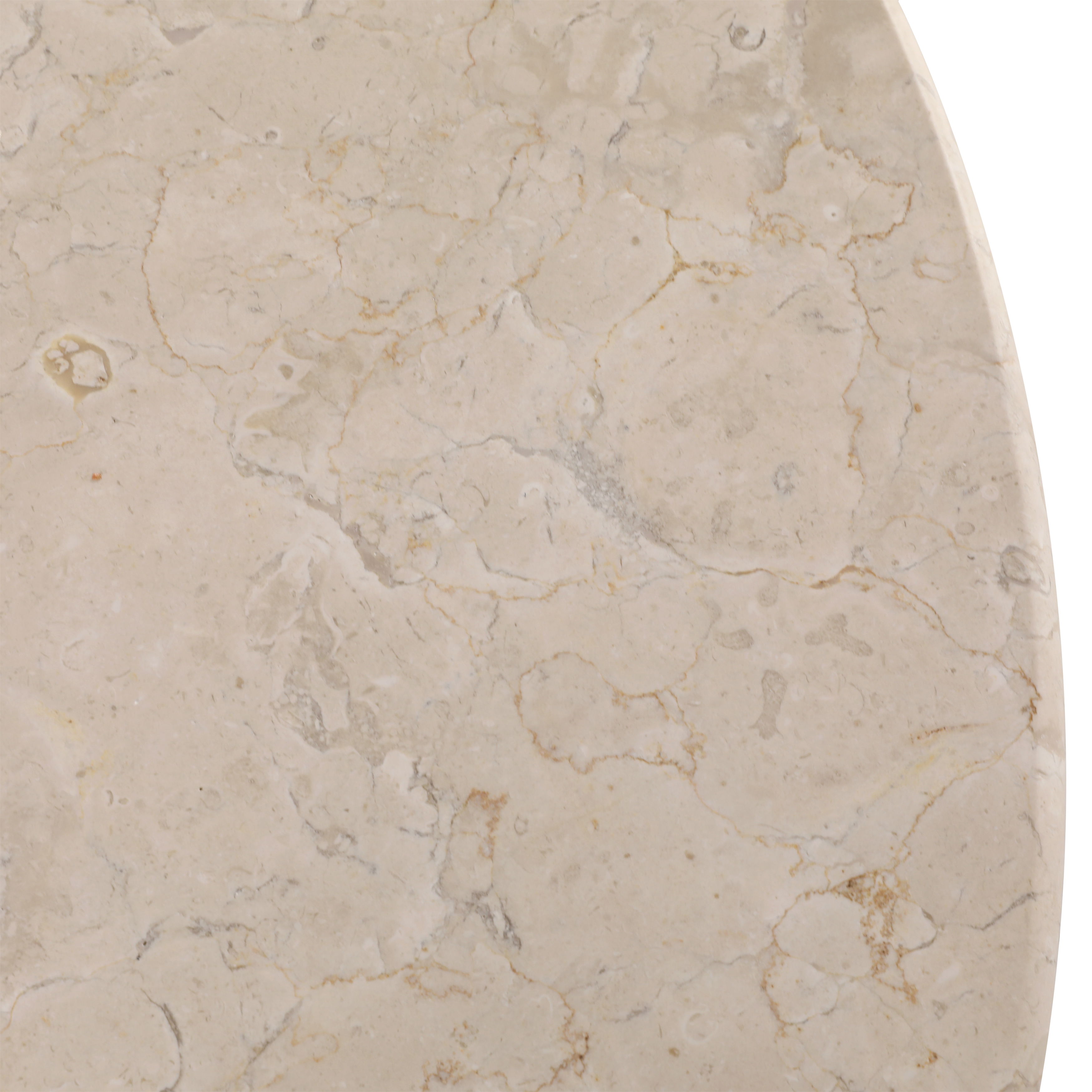 Oja Coffee Table Natural, by Dovetail, 43.25" width x 15.75" height x 43.25" diameter x 43.25" depth View 4