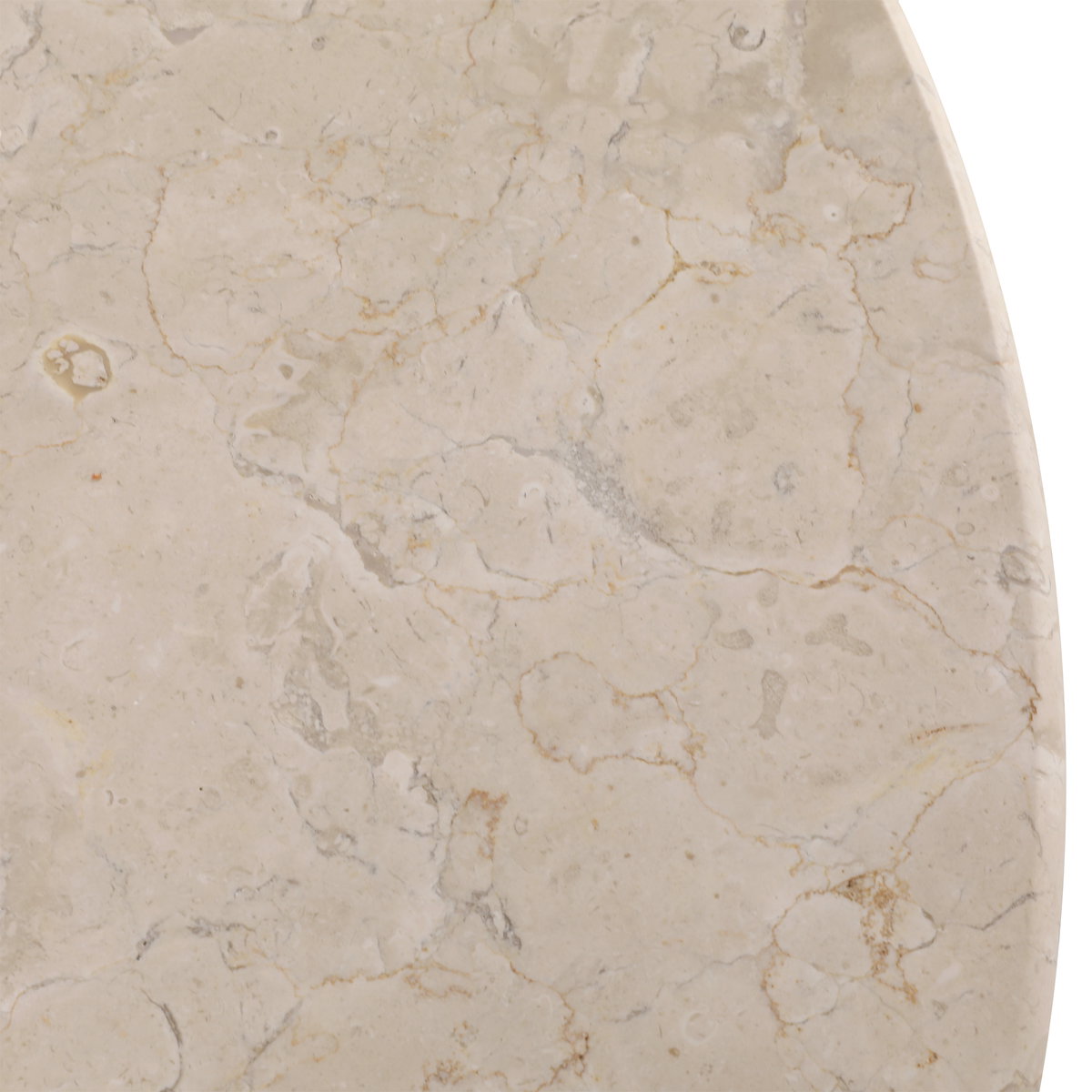 Oja Coffee Table Natural, by Dovetail, 43.25" width x 15.75" height x 43.25" diameter x 43.25" depth View 4
