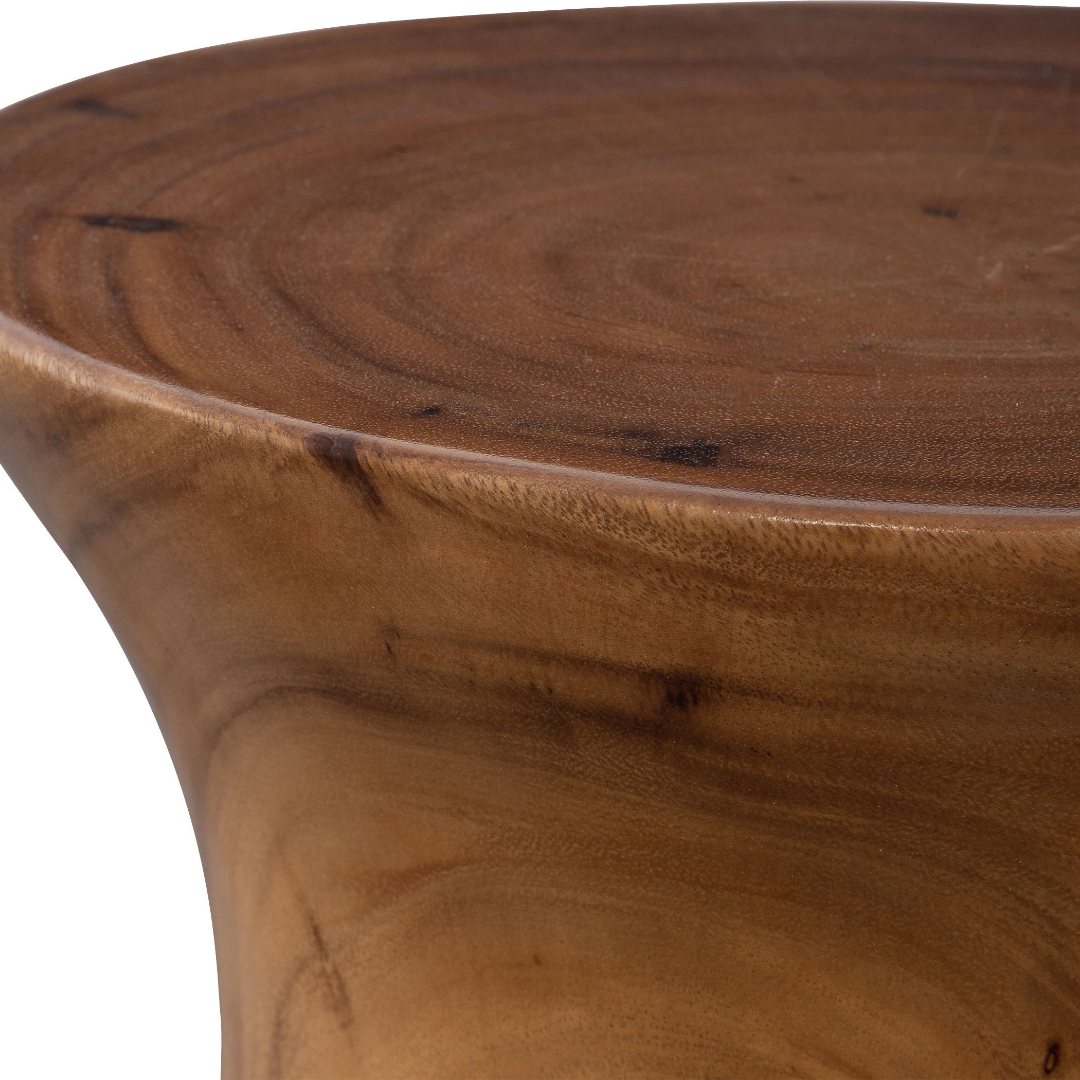 Swell Wooden Accent Table large image 