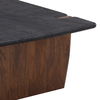 Trinh Coffee Table Black, by Dovetail, 55.87" width x 16.5" height x 32" depth thumbnail 5