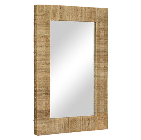 Highball Jute Rectangular Mirror