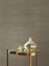 Silk Elegance Brown & Black Wallpaper, by York Wall, 27' length x 2'3" width x 0.02" depth thumbnail 2