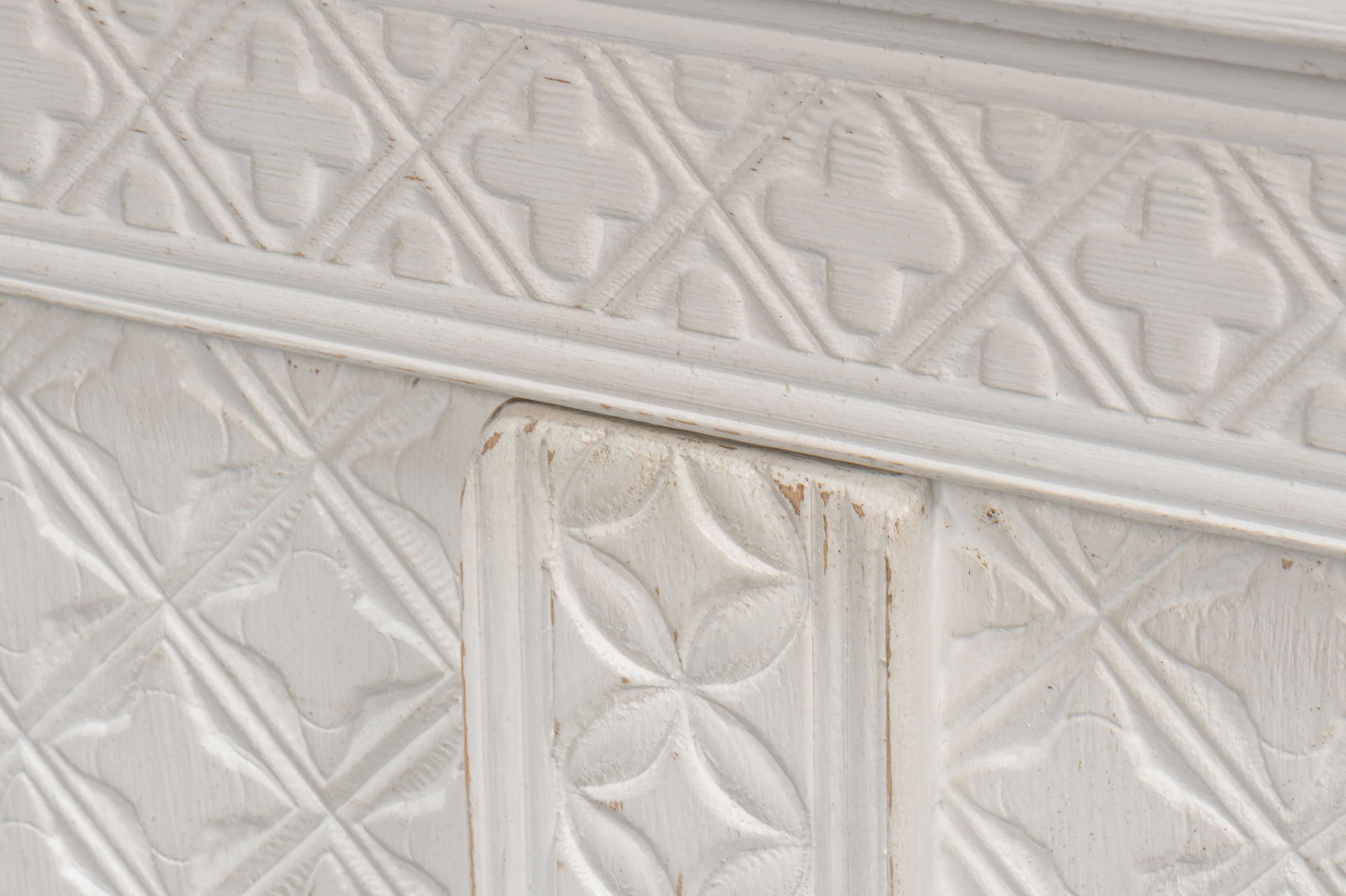 Persian Sideboard, Antique White large image 