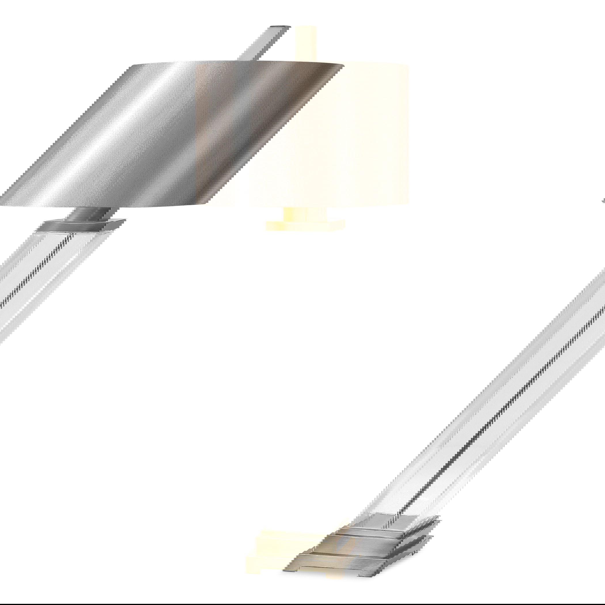 Drustan Clear Glass Table Lamp large image 
