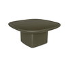 Manon Outdoor Coffee Table Deep Green, Outdoor Table by Moe's Home, 2'11" width x 1'3.5" height x 2'11" depth thumbnail 2