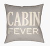 Lodge Cabin Floor Pillow, Decorative Pillow by Surya, 26" length x 26" width thumbnail