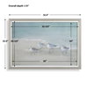 Tranquil Shorebirds On The Sand Framed Print, Art by Uttermost, 32.5" width x 22.5" height x 1.75" depth thumbnail 3