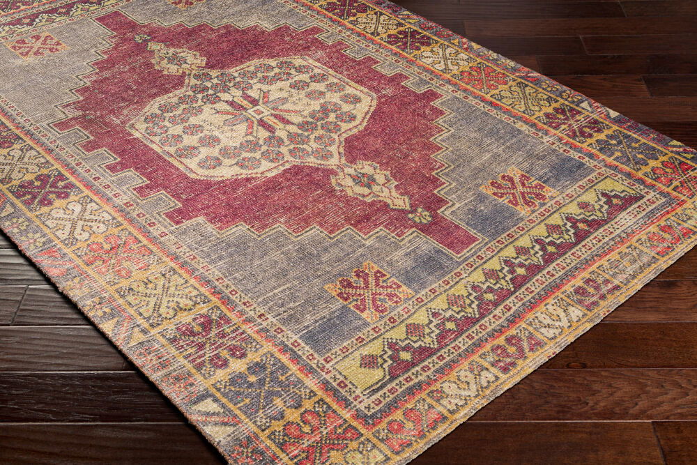 Unique Handmade Rug, by Surya, 1'6" length x 1'6" width