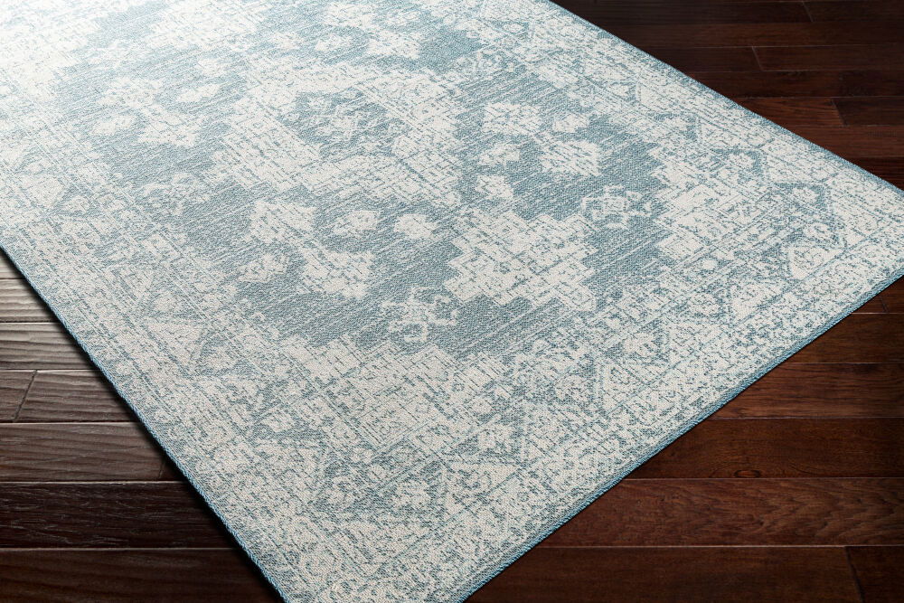 Veranda Machine Woven Rug, by Surya, 7'2.61" length x 5'2.99" width