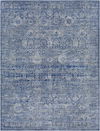 Indigo Machine Woven Rug, by Surya, 1'3.75" length x 1'3.75" width thumbnail