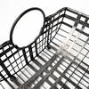 Kenneth (Set of 2) 24L x 12W Gray Metal Baskets, Bins & Basket by Mercana, 23.6" length x 11.8" width x 6.5" height thumbnail 6