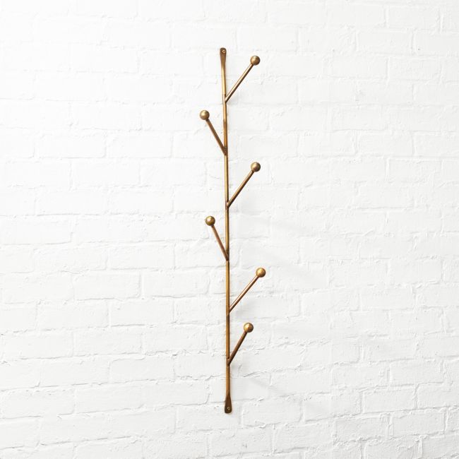 Online Designer Hallway/Entry Barker Vertical Wall Mounted Coat Rack