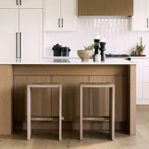 Aida 26" Seat Height Light Gray Wood Counter Stool