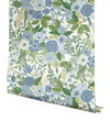 Garden Party Blue & Green Multi Peel & Stick Wallpaper thumbnail 2