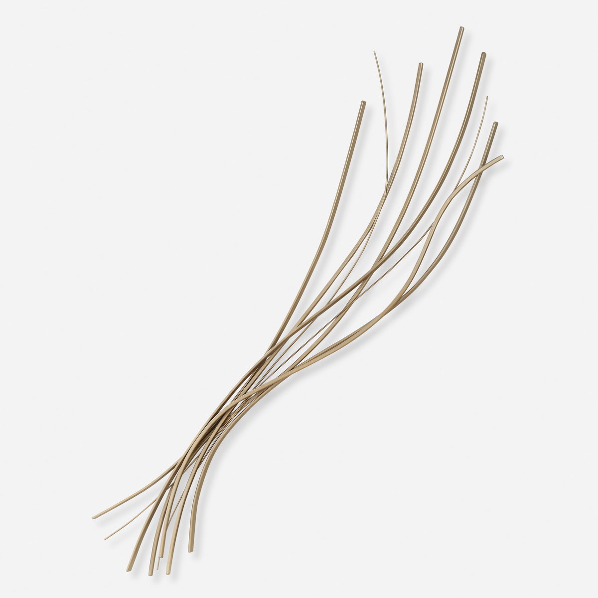 Frequencies Metal Wall Decor, Sculptural Wall Art by Uttermost, 52.62" width x 13" height x 1.25" depth View 1