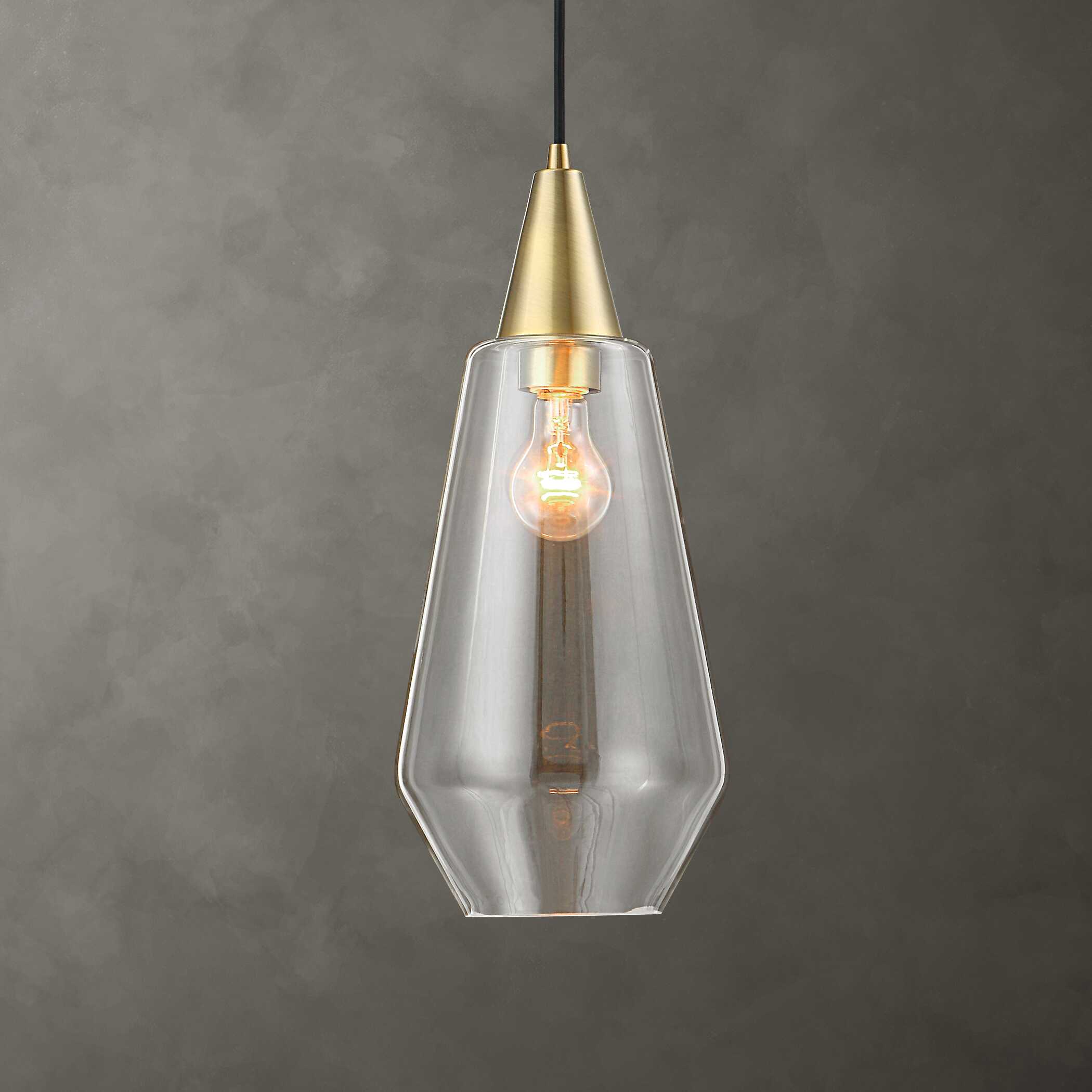 Eichler Antique Brass 1 Light Mini Pendant large image 