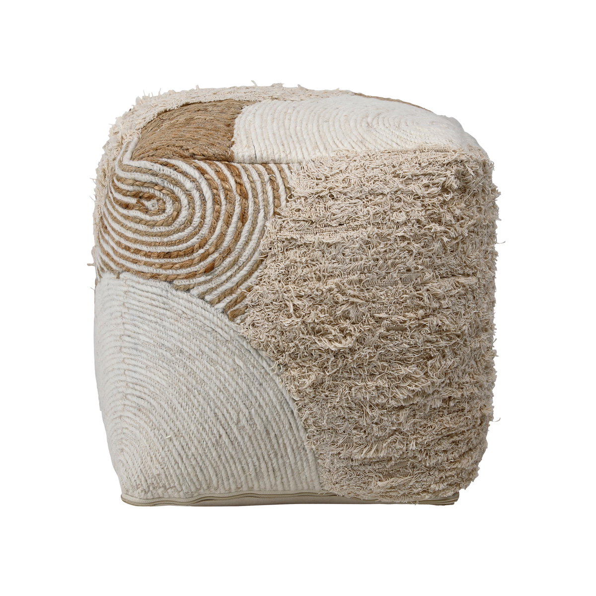 Emmeline Pouf, Ottoman by Dovetail, 16" width x 16" height x 16" depth View 2
