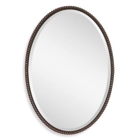 Sherise Bronze Oval Mirror