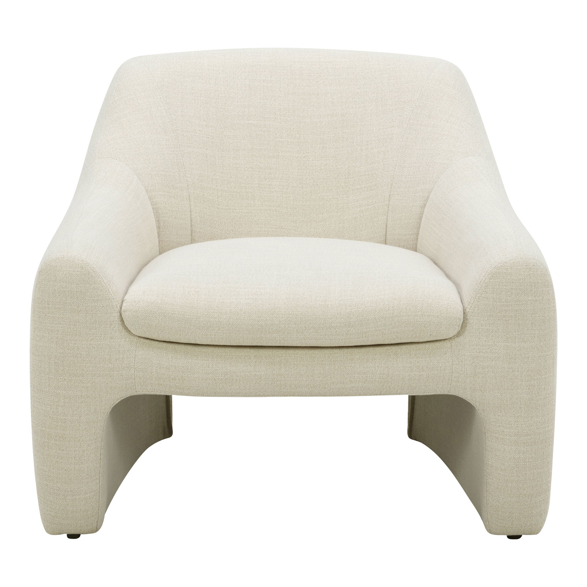 Kenzie Accent Chair Dune, by Moe's Home, 33.75" width x 29.25" height x 31" depth View 1