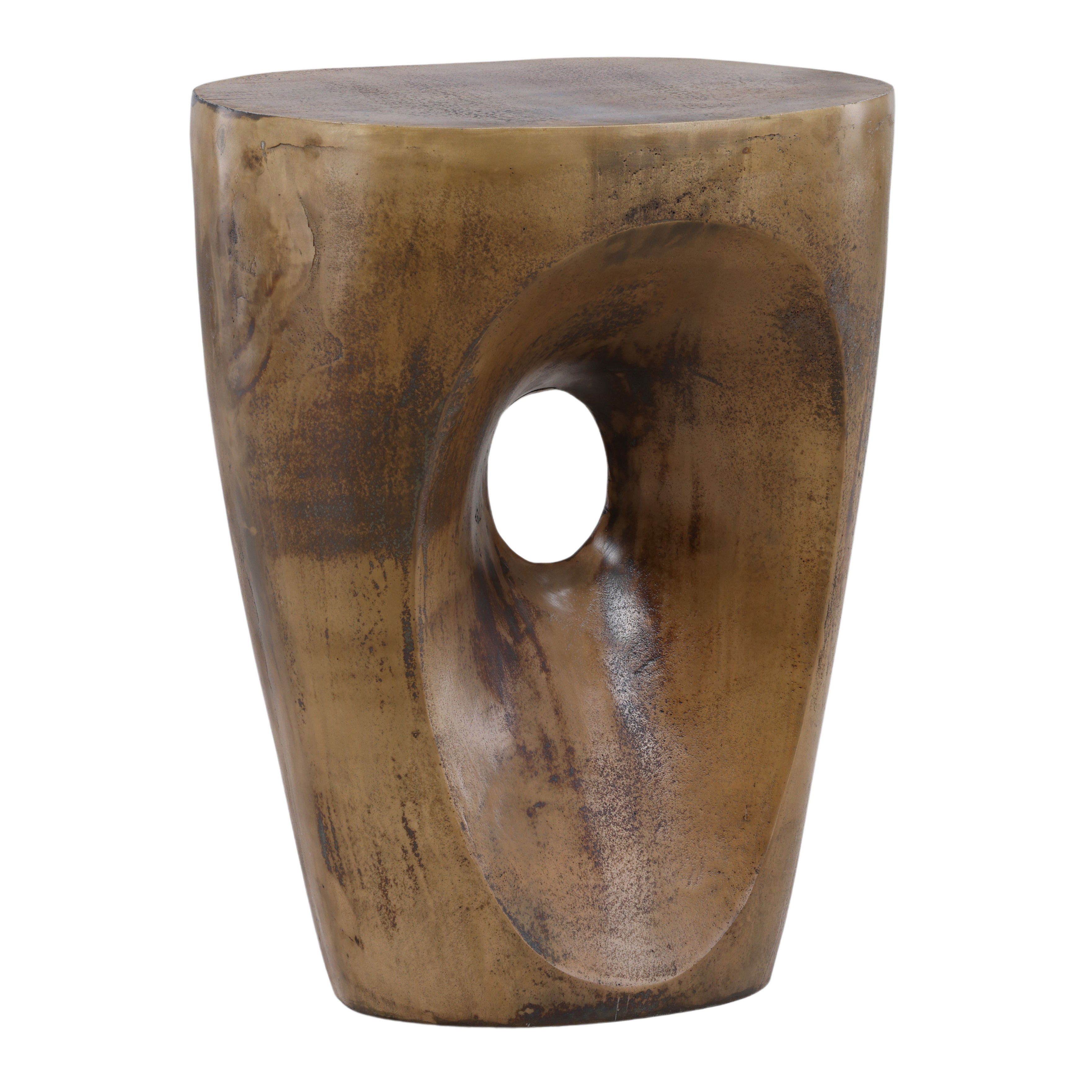 Valkyr Side Table Brass large image 