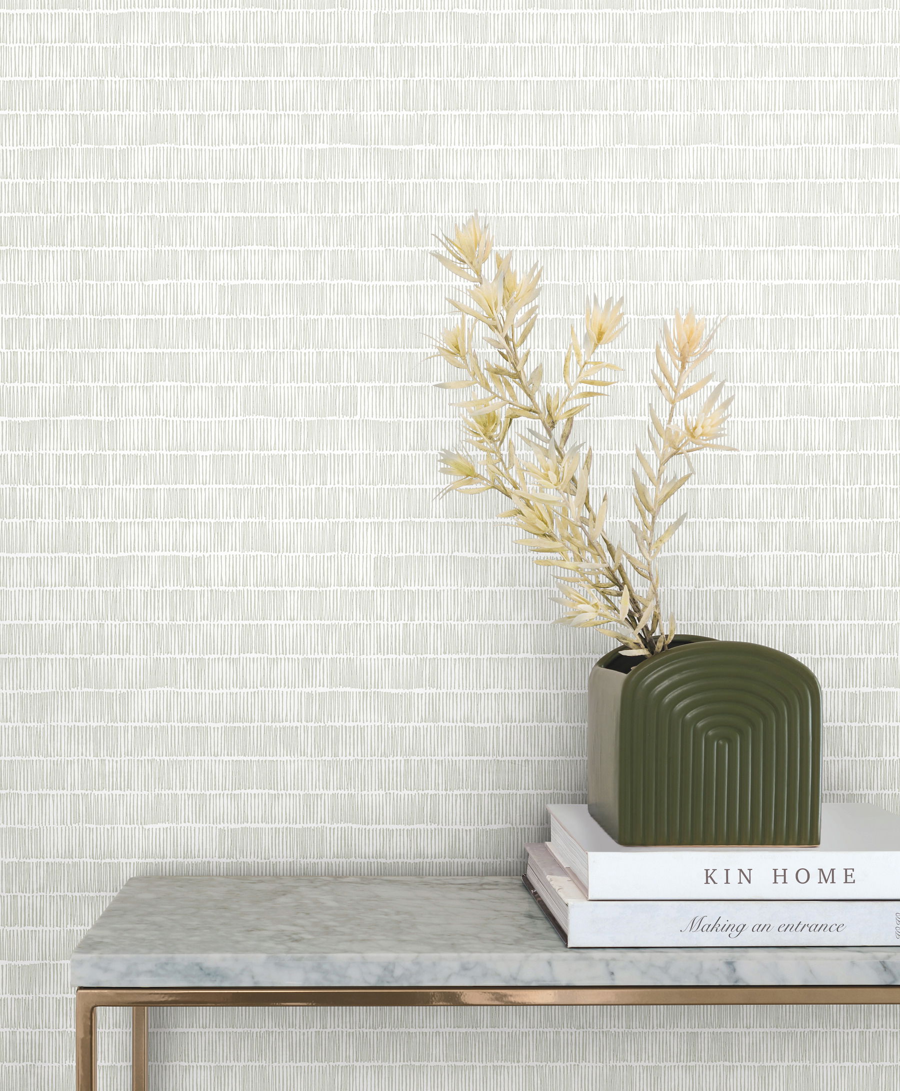 Horizontal Hash Marks Grey Wallpaper large image 