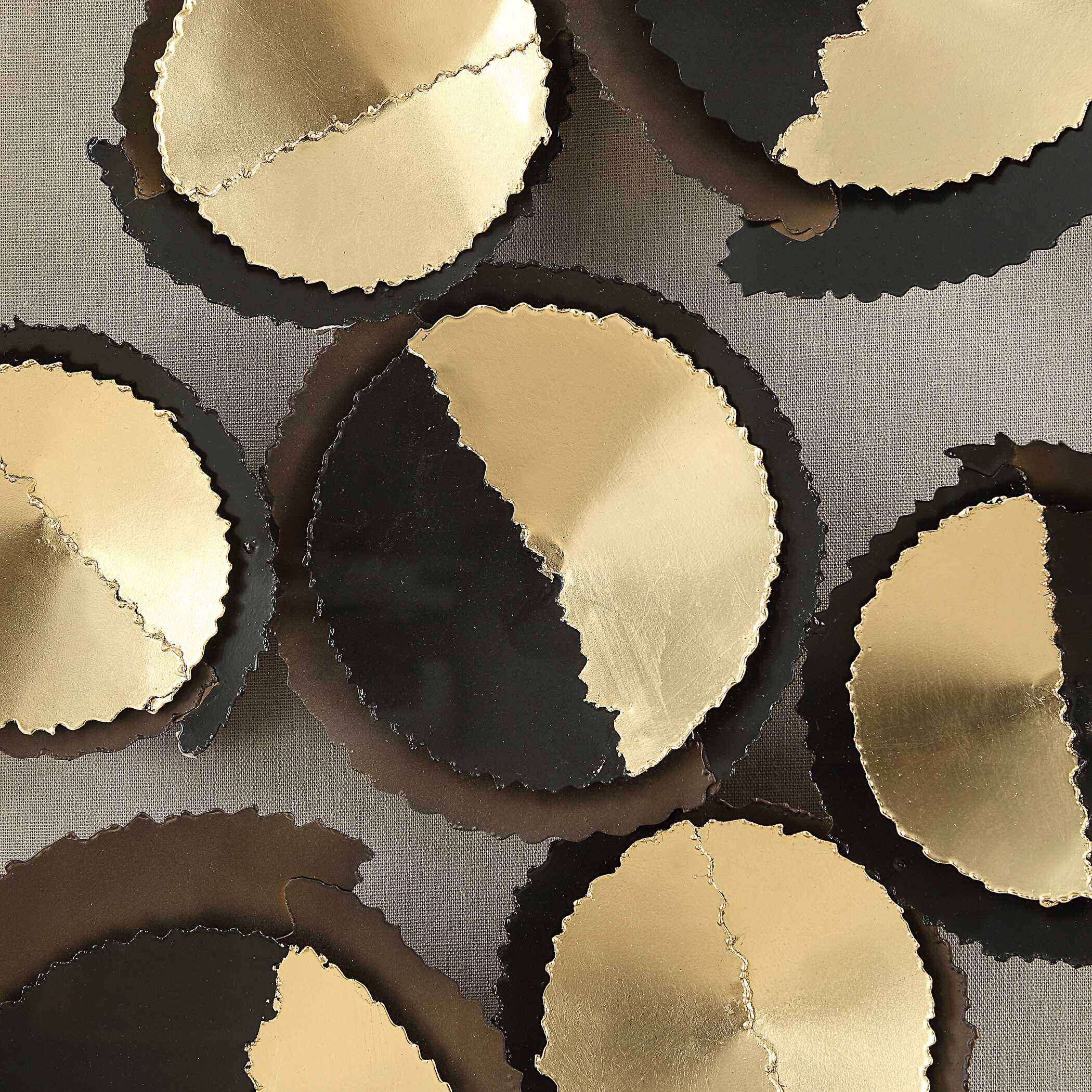 Golden Hour Shadow Box, Sculptural Wall Art by Uttermost, 27.5" width x 59" height x 2.75" depth View 6