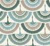 Feather & Fringe Green Wallpaper thumbnail 0