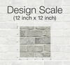 Stretcher Brick Grey Peel & Stick Wallpaper thumbnail 4