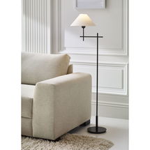 Online Designer Living Room J. Randall Powers Hackney Bridge Arm Floor Lamp