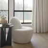 Mattius Black Wood Accent Table, Side & End Table by Mercana, 18" length x 18" width x 22.5" height thumbnail 2